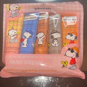 Hand Cream Set - Blue, Orange, Brown, Pink